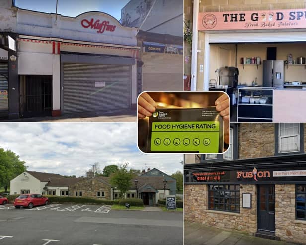 Food hygiene fails and passes as 19 businesses in Lancashire given new ratings