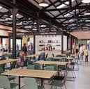 An artist's impression of how the market will look. 