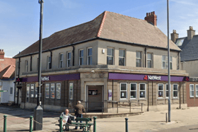 The former NatWest bank building in Cleveleys