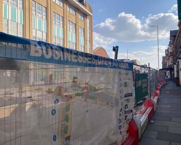 Roadworks in and around Market Street in Southport is impacting local businesses.