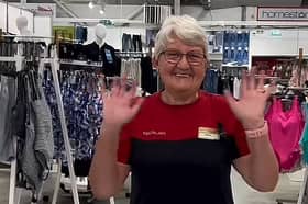 Janice Robinson, Matalan's oldest worker