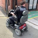 South Ribble Police have reunited a heartbroken pensioner with his mobility scooter which was taken from outside a Leyland shop on Hough Lane on Friday. 