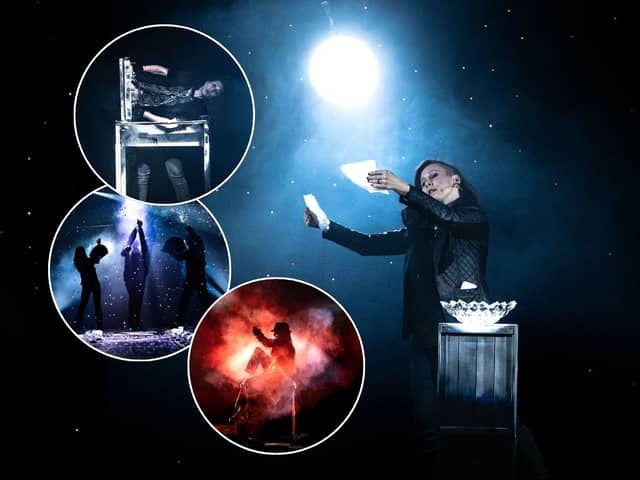 Elizabeth Best returns to Blackpool Pleasure Beach with her co-star, Craig Christian, in their Evolution Of Magic show.