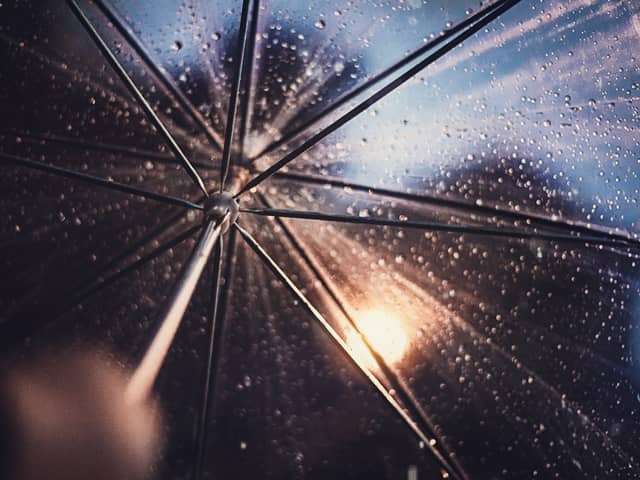 Lancashire is now experiencing a heavy downpour after a recent heatwave