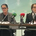 Assistant Chief Constable Jenny Sims and Detective Chief Superintendent Karen Jaundrill.