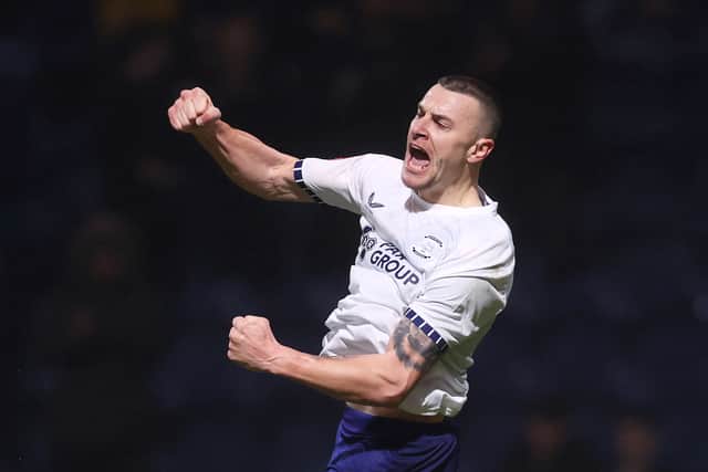 Milutin Osmajic celebrates scoring against Charlton in last season's FA Cup