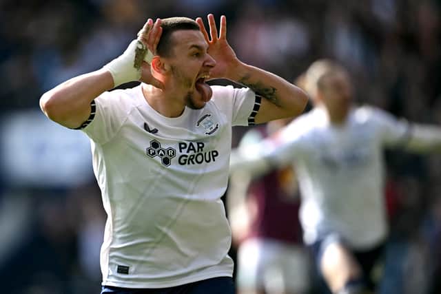 Preston North End striker Milutin Osmajic