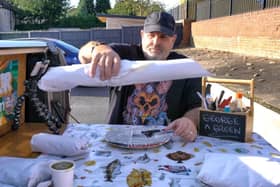Stephen Peel has spent more than a year visiting 120 chippies across the UK