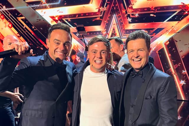 The Blackpool illusionist fell to his knees with joy as presenters Anthony McPartlin and Declan Donnelly declared him champion in the final of BGT on Saturday night (May 31)
