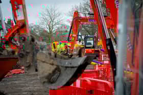 Other housebuilding is already under way off Goosnargh Lane 