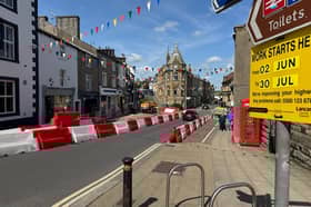 Work has started on the next phase of a £800,000 revamp of Clitheroe town centre