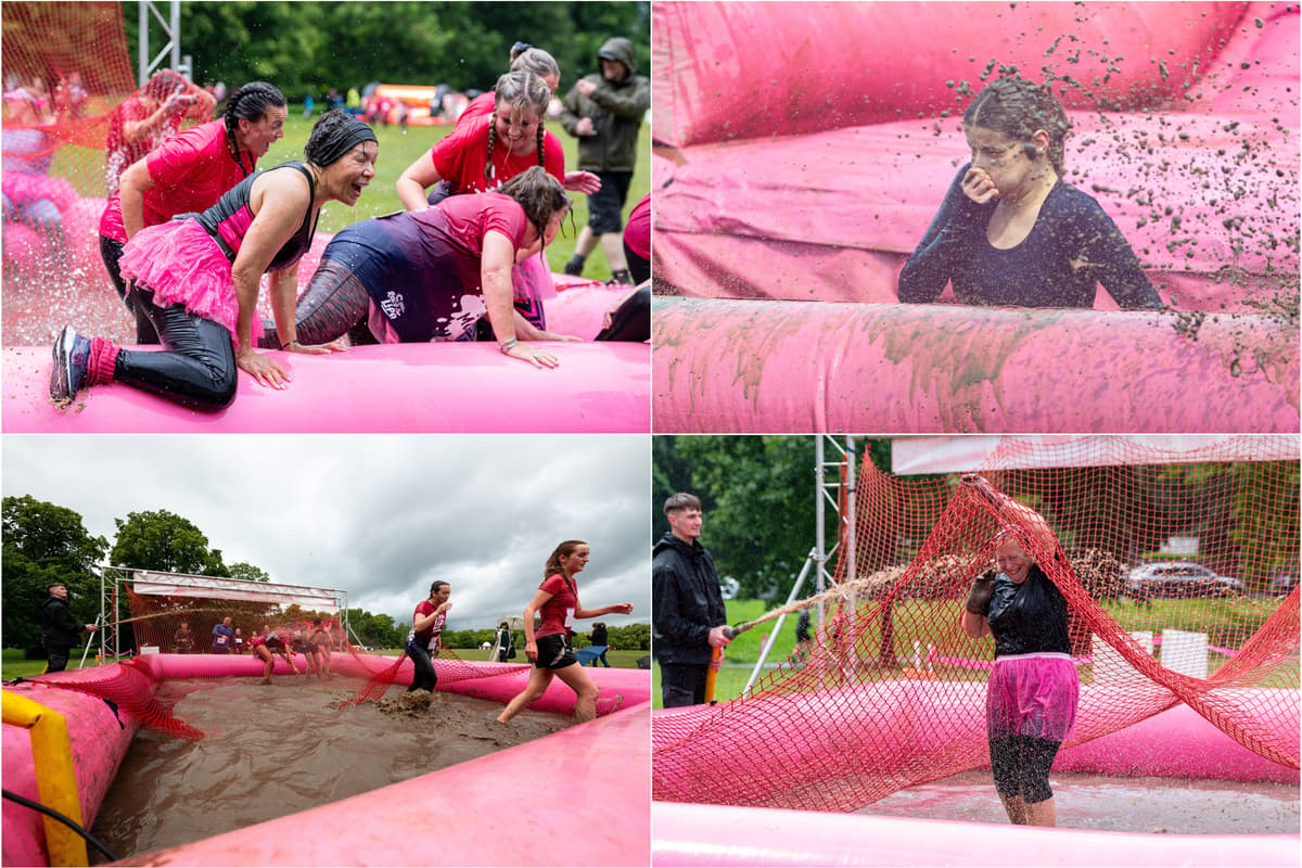 Pretty Muddy Course 25 great pictures from Cancer Research UK's Pretty Muddy 2025 charity ...