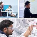 Various photos captured at  Lancaster University School of Mathematics.