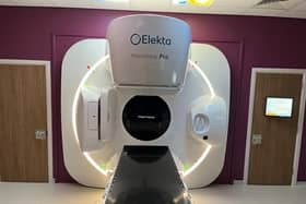The cutting-edge radiotherapy machine