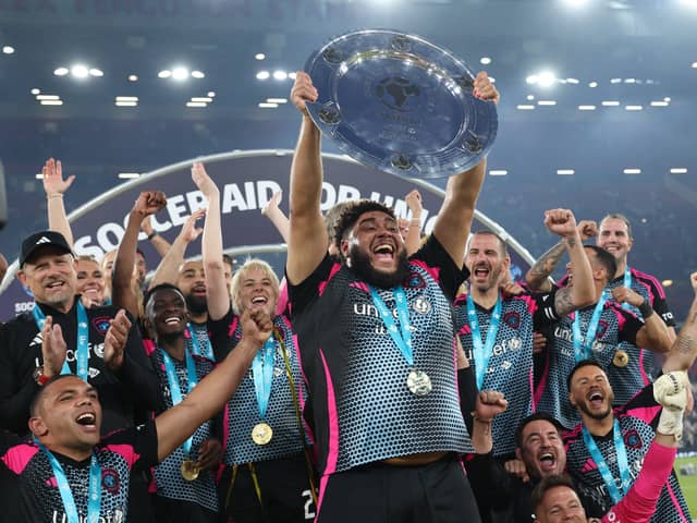 World XI won Soccer Aid 5-4 after a winning goal from presenter Big Zuu