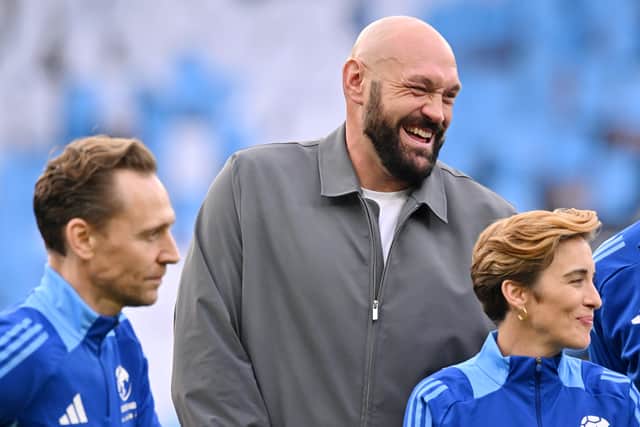 Tyson Fury found himself in hot water after swearing twice during the pre-watershed broadcast of Soccer aid 2025.