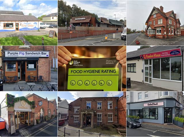 27 businesses in Lancashire visited by food hygiene inspectors