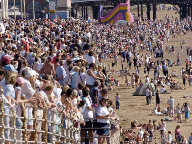 Many will hit Blackpool beach this weekend to bask in the sunshine.