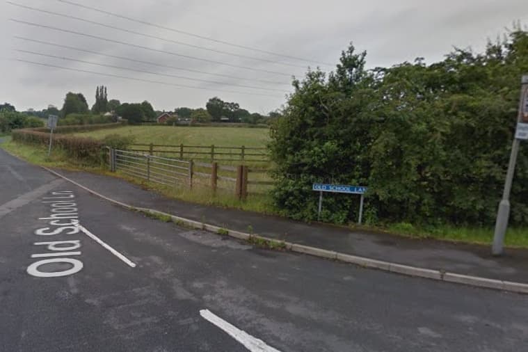 Auf diesen Feldern in Lostock Hall ist ein neues Sozialwohnungsgebiet ...