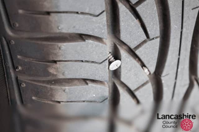 Not only were none of the tyres legally compliant, but several showed outright dangerous faults – from embedded screws to exposed cords and sidewall damage.”