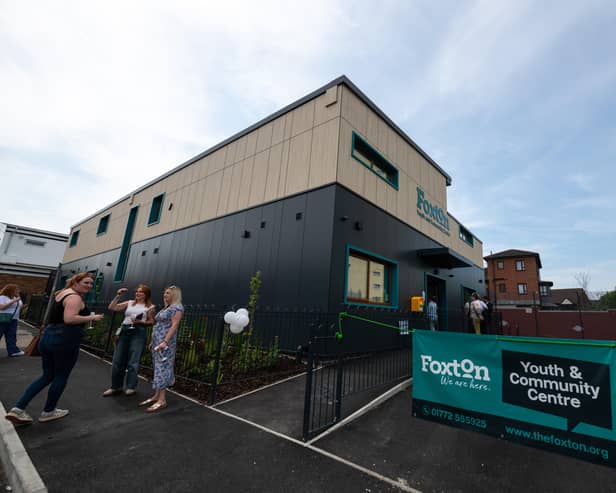 How the centre looks from the outside