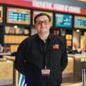 Andy, 31, is autistic and has developmental dyspraxia. Living with disabilities which he says have majorly affected his life, getting a job at the cinema after more than a year out of work has been life-changing – and he’s already proving to be a massive box office hit.  
