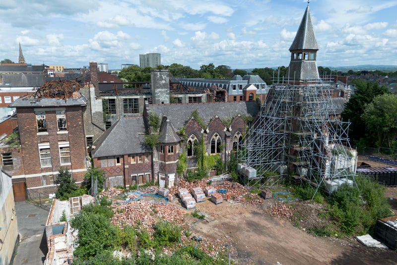 Demolition resumes at Preston's historic St Joseph's Orphanage