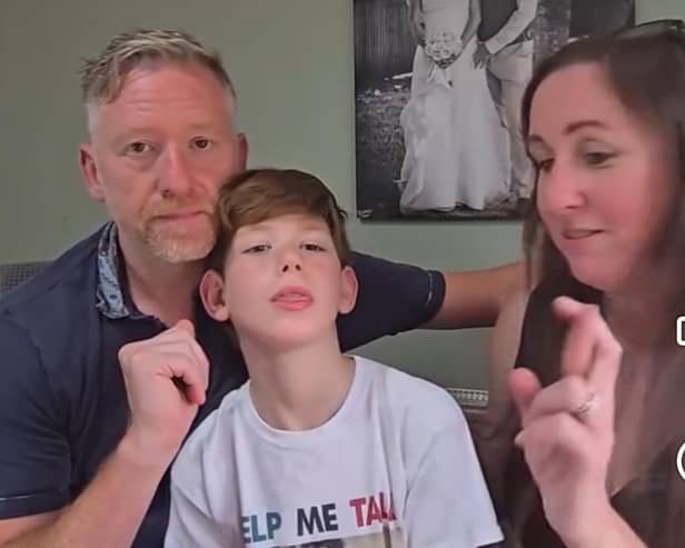Helen Woodier and her husband Craig have raised over £26k for their non verbal son Toby to receive treatment in Mexico - but they still need your help getting there 