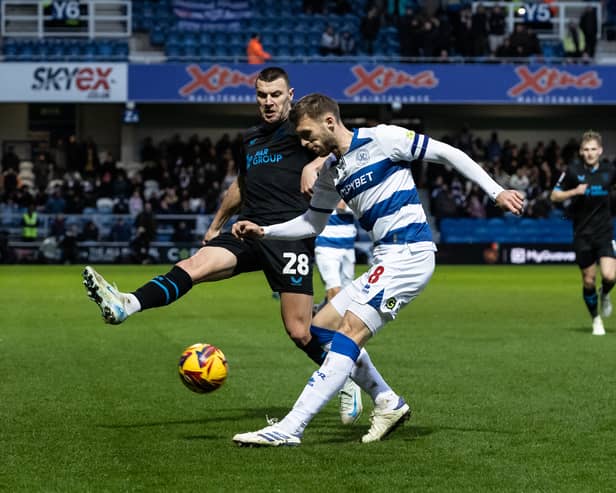 Milutin Osmajic competing with Sam Field 