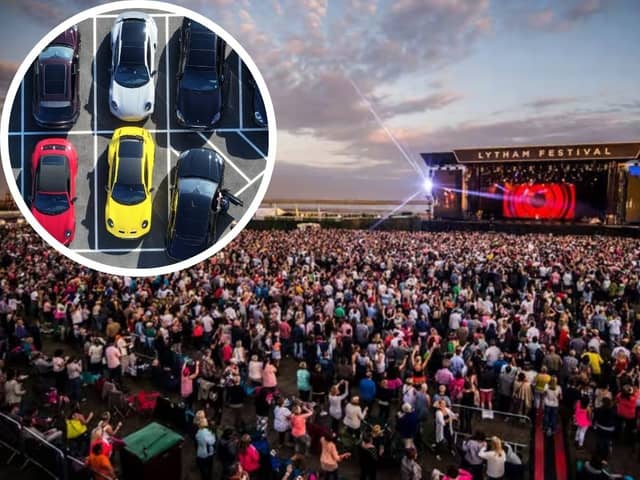 TK Maxx presents Lytham Festival has an on site car park and a a Park & Ride system.