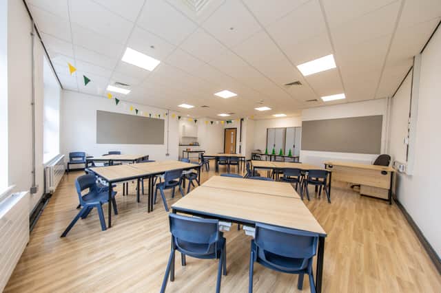 As part of the makeover, the school's library, kitchens and areas around the key stage 1 classrooms have also been renovated.