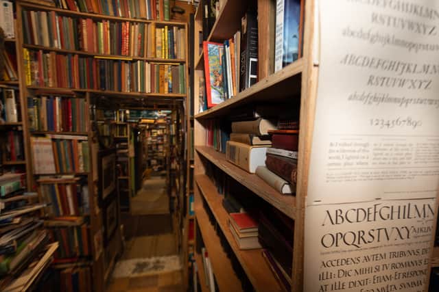 Tony Vettesse has owned The Old Pier Bookshop since 1990. Photo by Lucinda Herbert
