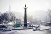 An artist's impression of how the new Queensway Monument will look