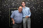 Personal Achievement and Student of the Year winner Cameron Hughes with with a guest