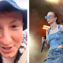 A video of a Lytham Festival goer during Jess Glynne's set has gone viral