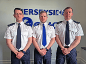 Constable Luke Holden, police community support officer (PCSO) Timothy Parry and Sergeant Gregory Gillespie.