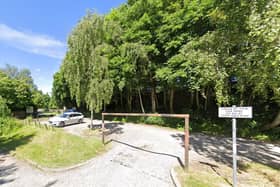 A man in his 40s died in a car park by Barrowford Reservoir, near to Colne Road, after falling from a bike at 2.55pm, said Lancashire Police