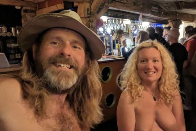 Colin and partner Sadie