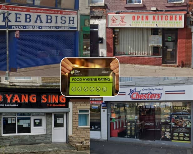 21 pubs, restaurants and takeaways in Lancashire given new food hygiene ratings