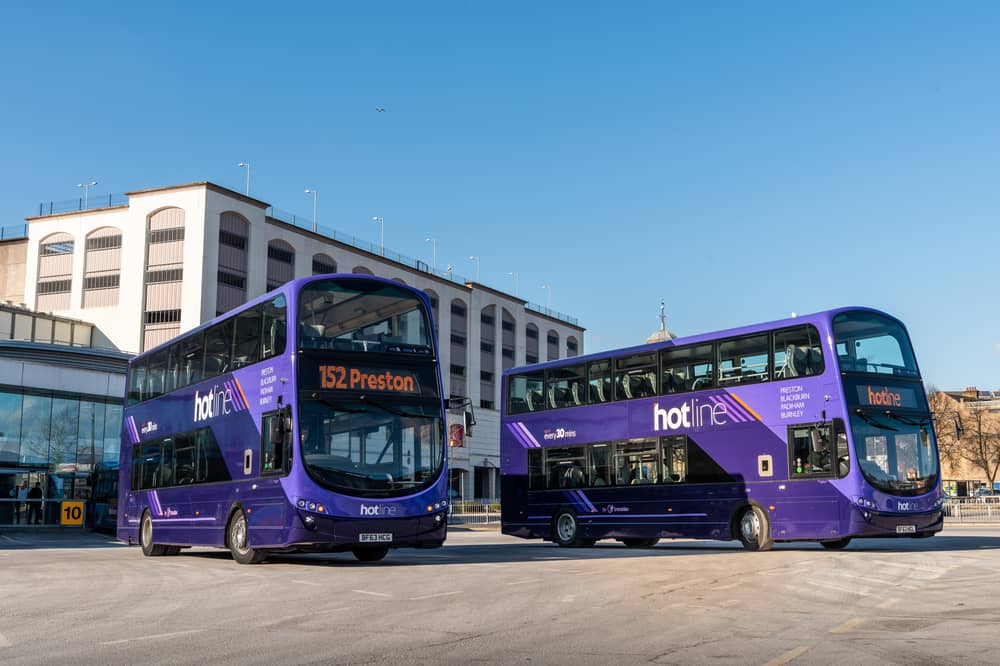 Transdev Hotline Buses At Blackburn Bus Station