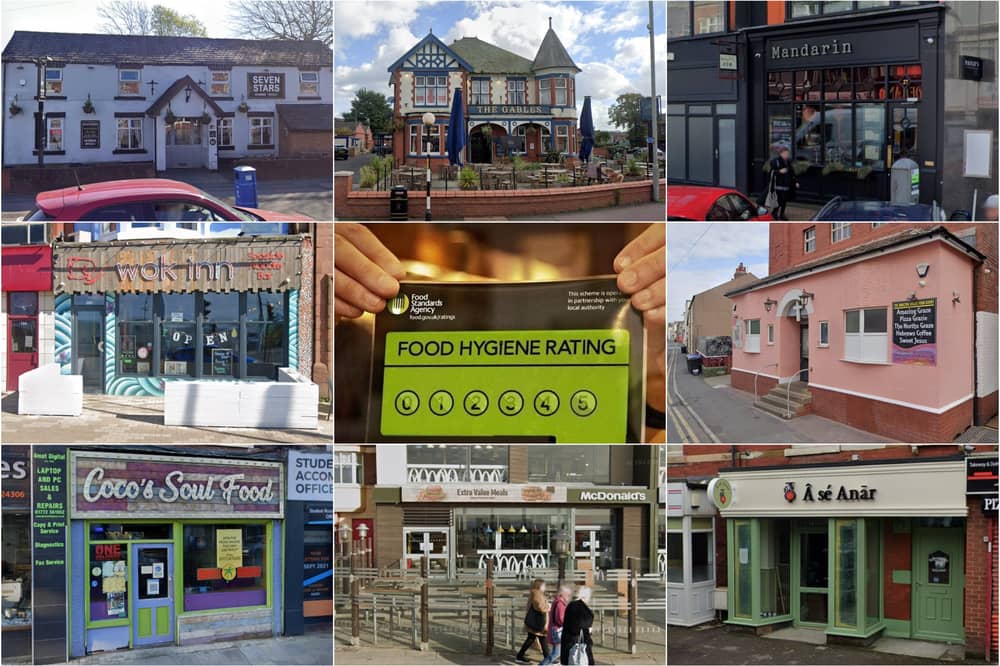 35 Lancashire pubs, restaurants and takeaways given new food hygiene ratings