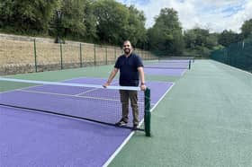 Who fancies a game? Blackburn’s Corporation Park newly upgraded tennis courts and four brand-new pickleball courts open this week to the public. 