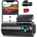 The GKU D600 has front and rear cameras, night vision, voice control, and includes a 64GB SD card