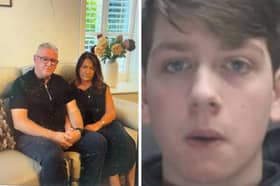 You are a coward - Matthew Daulby's heartbroken parents (left) have issued a message to his killer Thomas Dures (pictured)