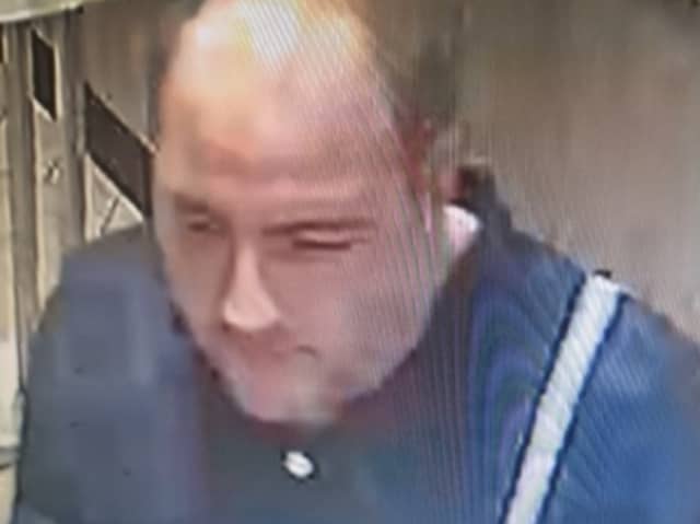 Officers want to speak to this man following an attack outside the McDonald's restaurant in Leyland