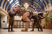 Aslan from The Lion, The Witch and The Wardrobe at the Winter Gardens, Blackpool.