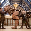 Aslan from The Lion, The Witch and The Wardrobe at the Winter Gardens, Blackpool.