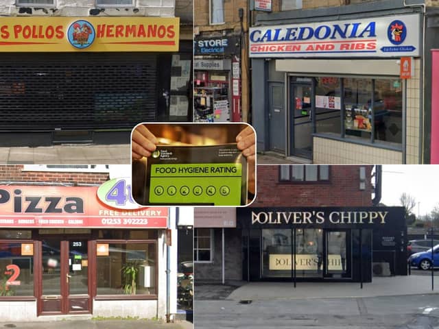 Latest scores as 17 businesses in Lancashire given new food hygiene ratings
