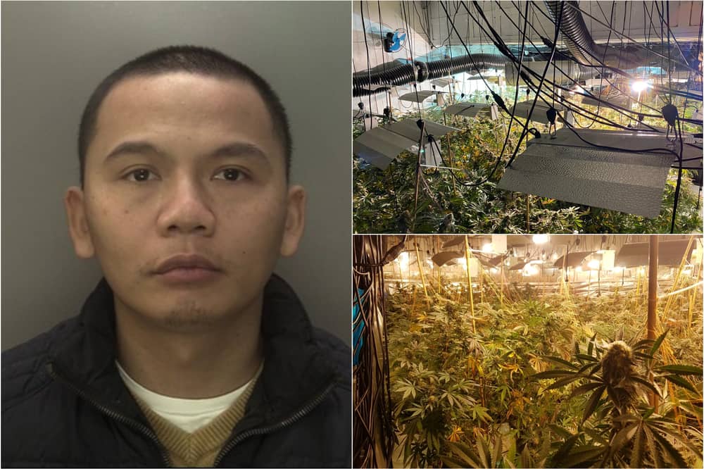 A former Lancashire hotel was one of several derelict buildings across the UK turned into cannabis factories by Roman Le