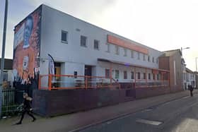 Five Blackpool men have been jailed following a violent clash at a pub before and during a football match